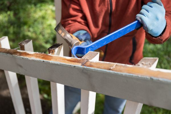 Cost of Deck Railing Replacement in Vista
