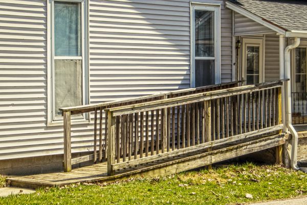 Cost of Porch Ramp Construction in Vista