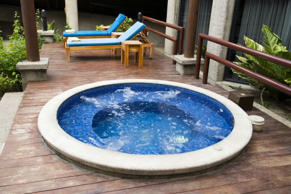 Cost of Hot Tub Deck Construction in Vista